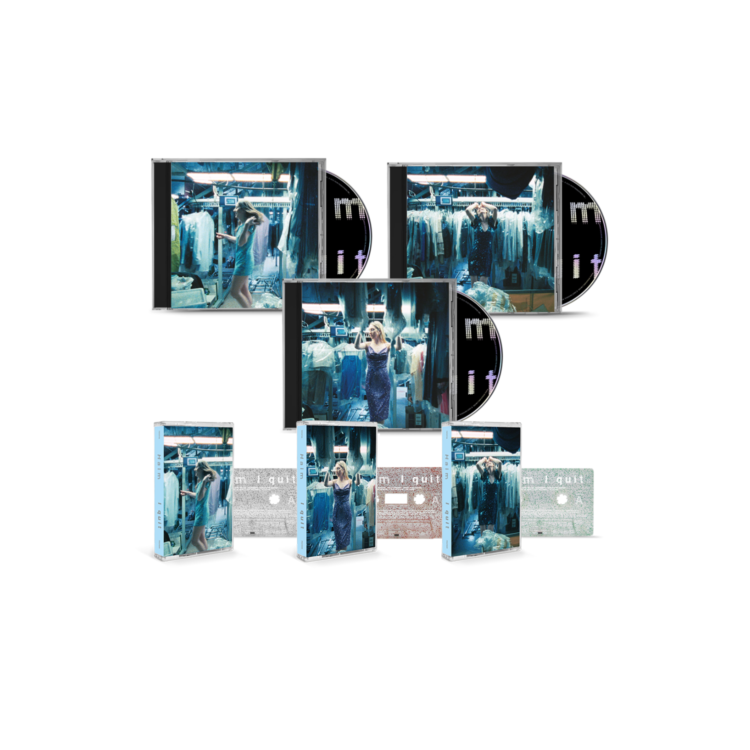 I quit CD & Cassette Bundle (Alternate Artwork) + Autographed Art