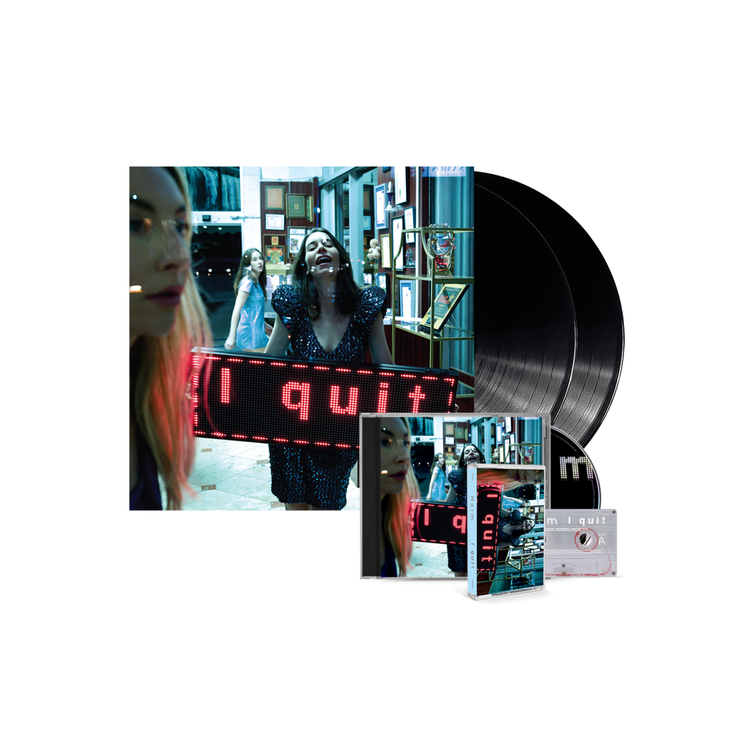 I quit Vinyl, CD & Cassette Bundle (Standard) + Autographed Art